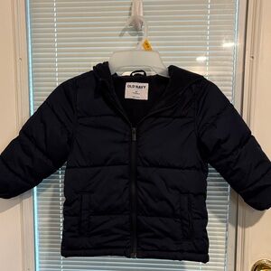 Old Navy Kids Navy Blue Puffer Jacket